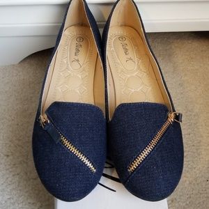 Dark Blue Loafers